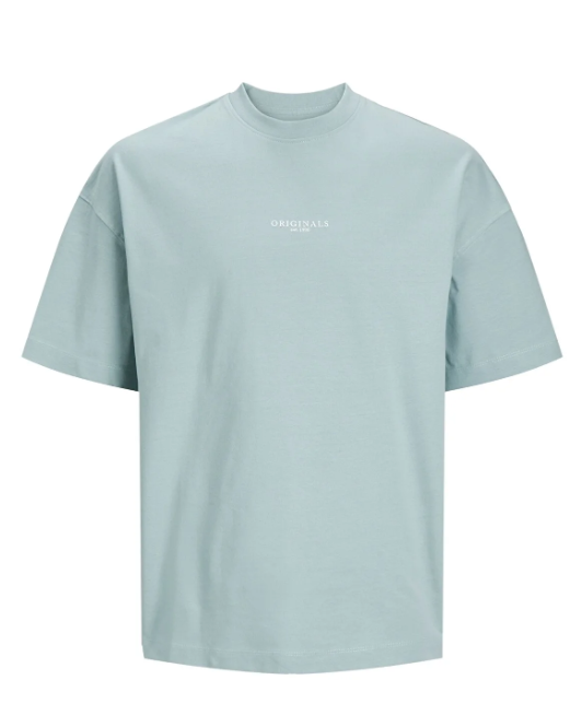 Jack&Jones Oversize Minimalist Erkek T-Shirt - Günlük Kullanım