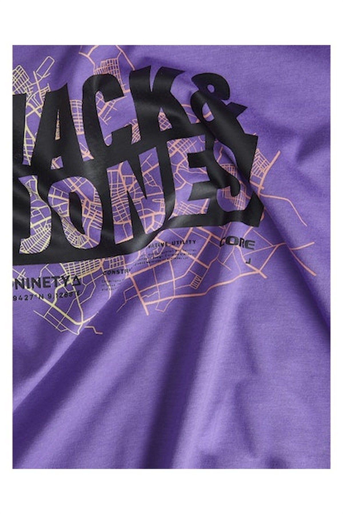 Jack&Jones Oversize Minimalist Erkek T-Shirt - Günlük Kullanım