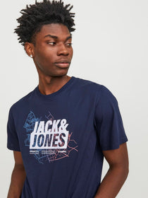Jack&Jones Oversize Minimalist Erkek T-Shirt - Günlük Kullanım