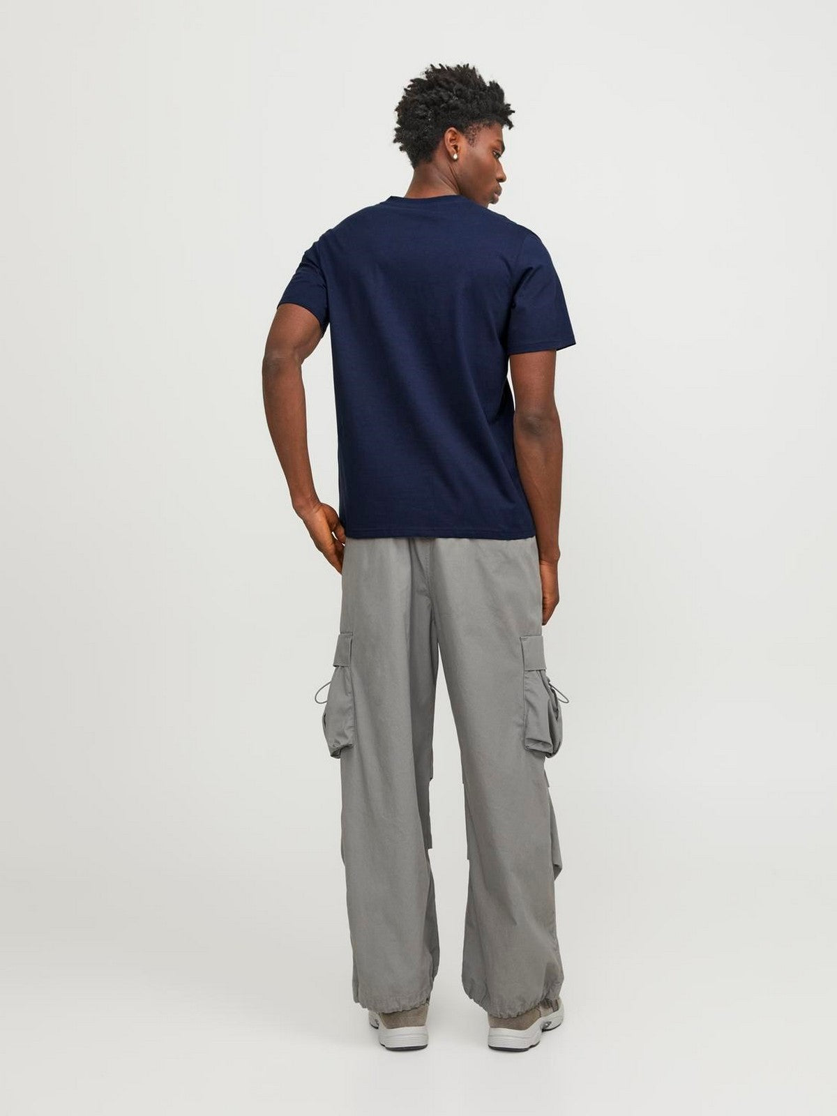 Jack&Jones Oversize Minimalist Erkek T-Shirt - Günlük Kullanım