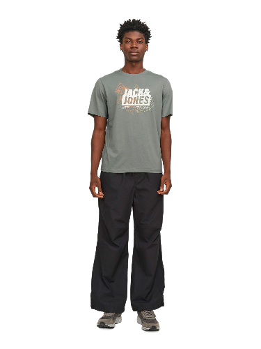 Jack&Jones Oversize Minimalist Erkek T-Shirt - Kısa Kol - Günlük Stil