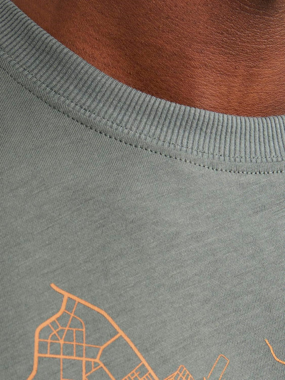 Jack&Jones Oversize Minimalist Erkek T-Shirt - Kısa Kol - Günlük Stil