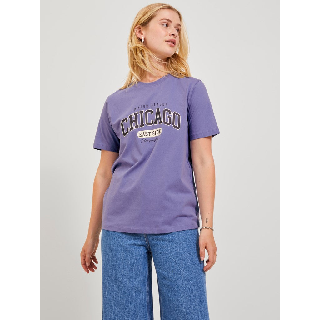 Jack&Jones JJXX Oversize Kadın T-Shirt - Kısa Kol, Minimalist, Günlük Main image