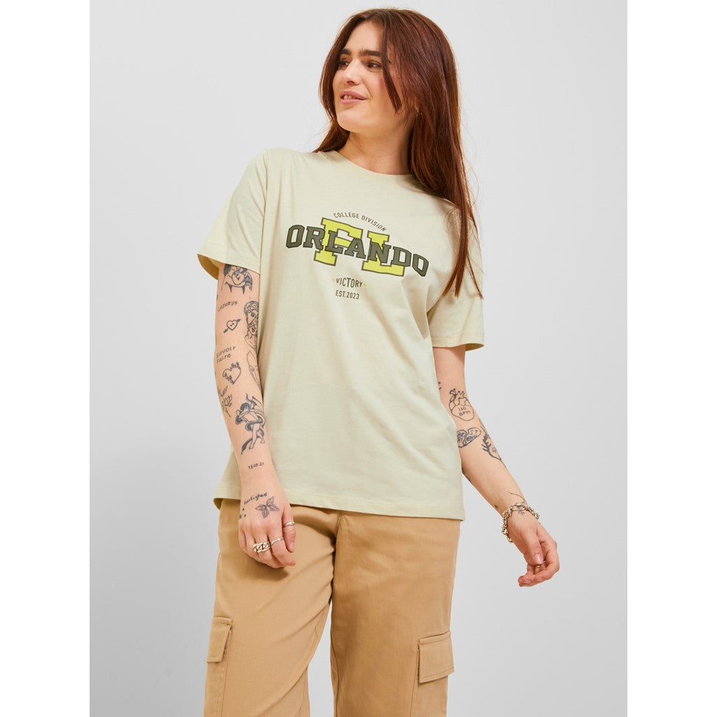 Jack&Jones JJXX Oversize Kadın T-Shirt - Kısa Kol, Minimalist, Günlük Secondary image