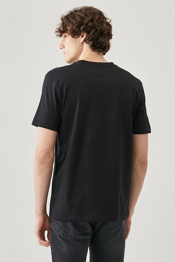 Lee Minimalist Erkek T-Shirt - Kısa Kol Yuvarlak Yaka Günlük