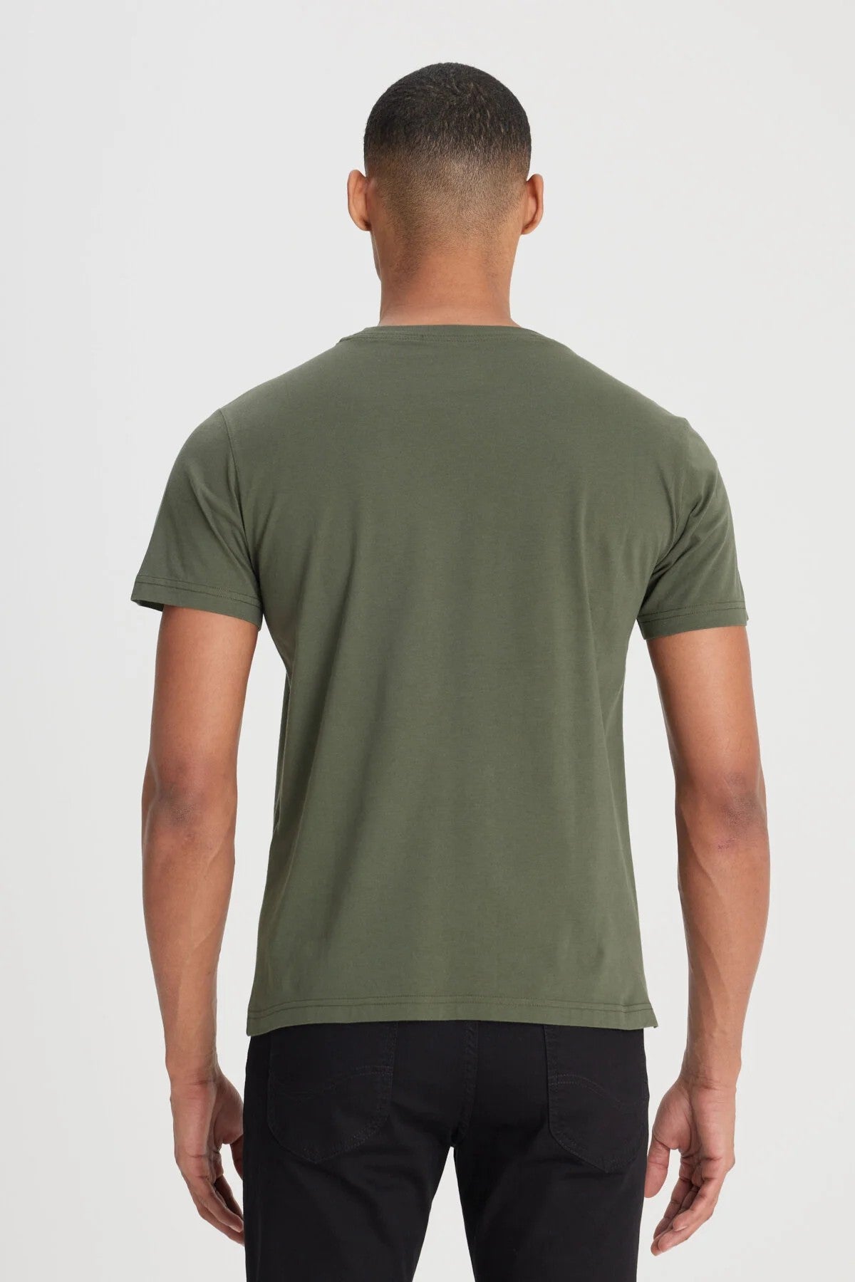 Lee Erkek Minimalist Regular Fit Kısa Kol Tişört - Günlük Kullanım