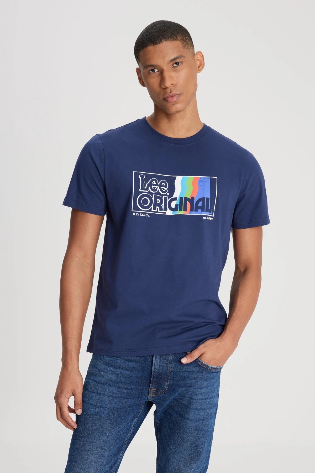 Lee Erkek T-Shirt LL07FE410 Secondary image