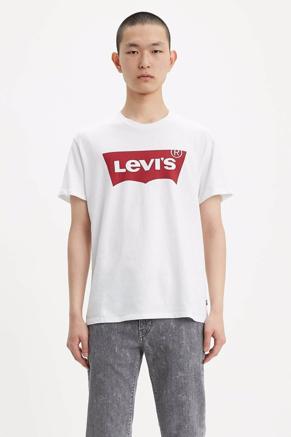 Levi's Erkek Minimalist Kısa Kol T-Shirt - Oversize Kalıp
