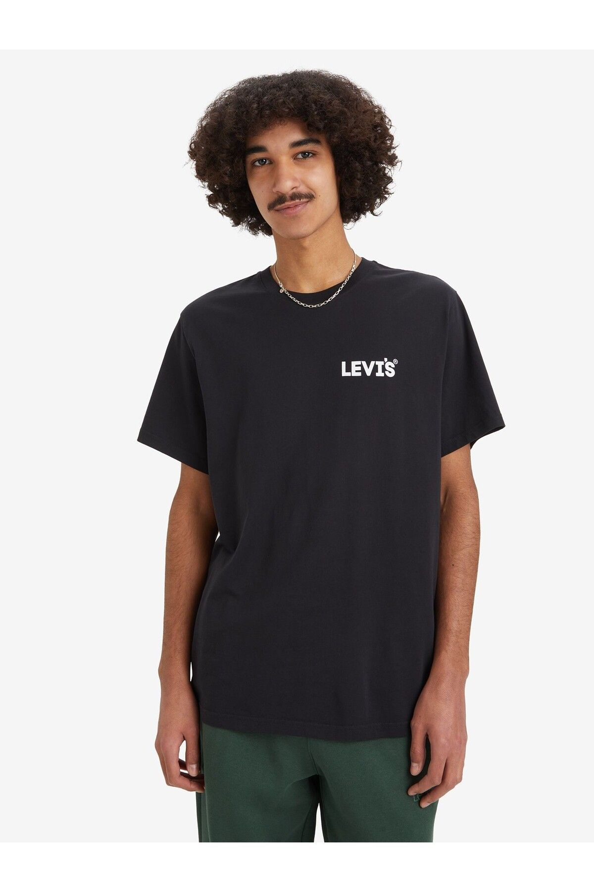 Levi's Oversize Erkek T-Shirt - Minimalist Günlük Stil Main image