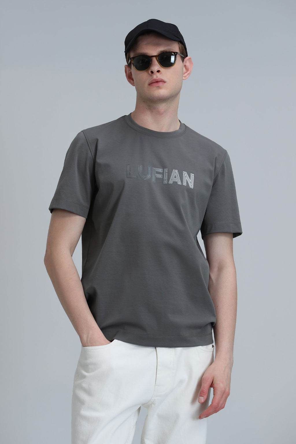 Lufian Pamuklu Erkek T-Shirt 111020197