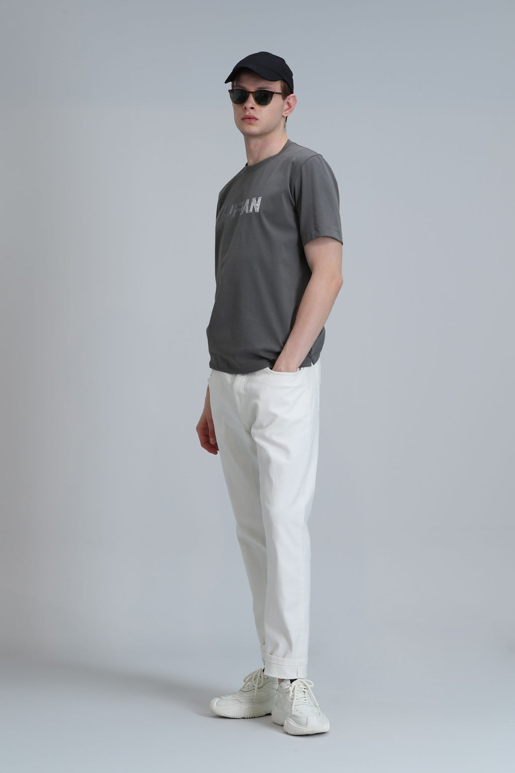 Lufian Pamuklu Erkek T-Shirt 111020197