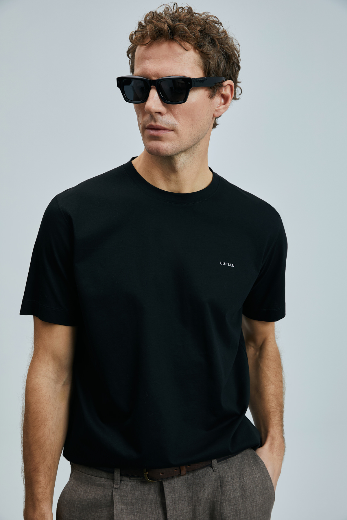Bran Modern Grafik T- Shirt Lufian