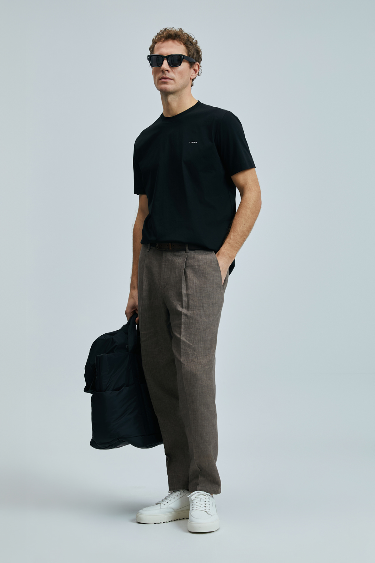 Bran Modern Grafik T- Shirt Lufian