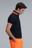 Lufian Minimalist Polo Yaka Kısa Kol Erkek T-Shirt - Günlük Şıklık