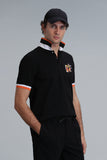 Lufian Minimalist Polo Yaka Kısa Kol Erkek T-Shirt - Günlük Şıklık