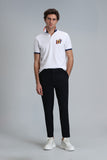 Lufian Minimalist Polo Yaka Kısa Kol Erkek T-Shirt - Günlük Şıklık