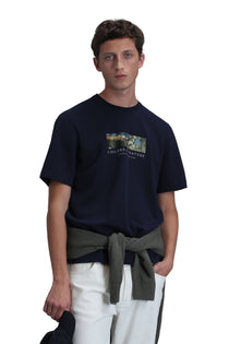 Lufian Minimalist Oversize Erkek T-Shirt - Kısa Kol - Günlük Kullanım