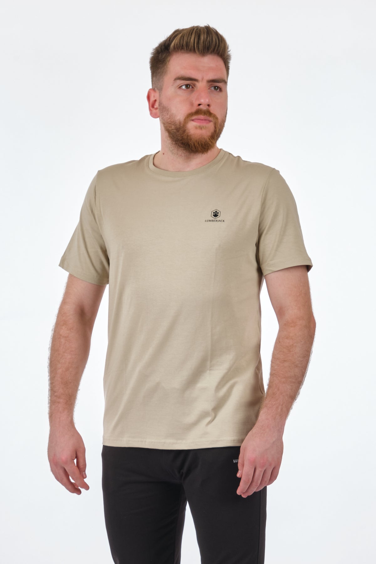 Lumberjack Erkek T-Shirt: Minimalist, Regular Fit, Kısa Kol - Günlük Şıklık