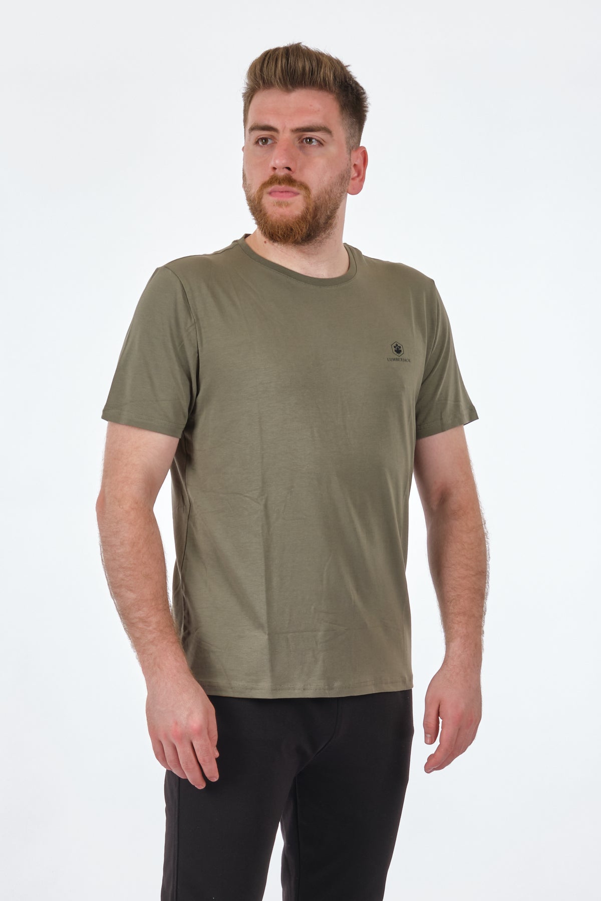 Lumberjack Erkek T-Shirt: Minimalist, Regular Fit, Kısa Kol - Günlük Şıklık