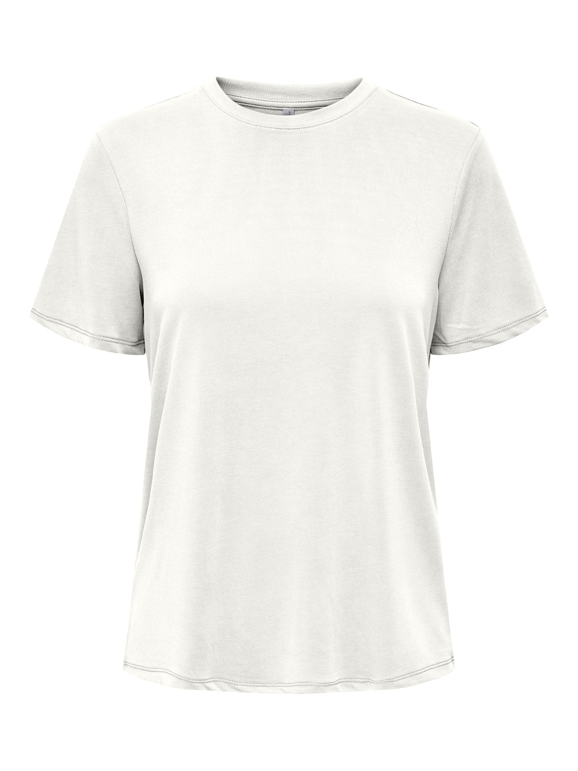 Only Minimalist Oversize Tişört - Yuvarlak Yaka Kısa Kol - Günlük