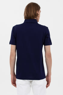 U.S. Polo Assn. Erkek Minimalist Polo Yaka Kısa Kol T-Shirt - Günlük Stil