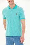 U.S. Polo Assn. Erkek Minimalist Polo Yaka Kısa Kol T-Shirt - Günlük Stil