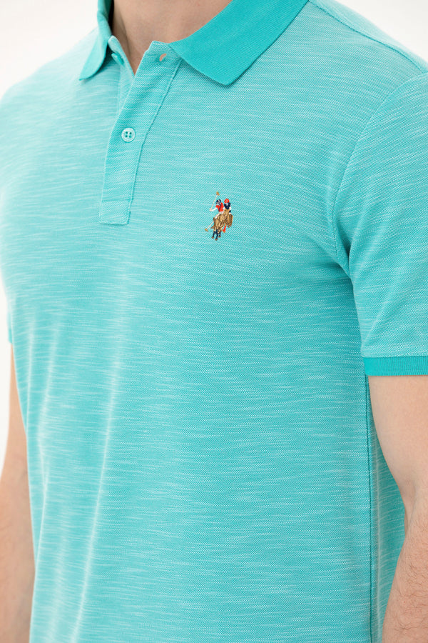 U.S. Polo Assn. Erkek Minimalist Polo Yaka Kısa Kol T-Shirt - Günlük Stil