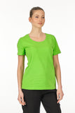 Vedi Minimalist Women's T-Shirt - Short Sleeve Round Neck - Casual