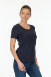 Vedi Minimalist Women's T-Shirt - Short Sleeve Round Neck - Casual