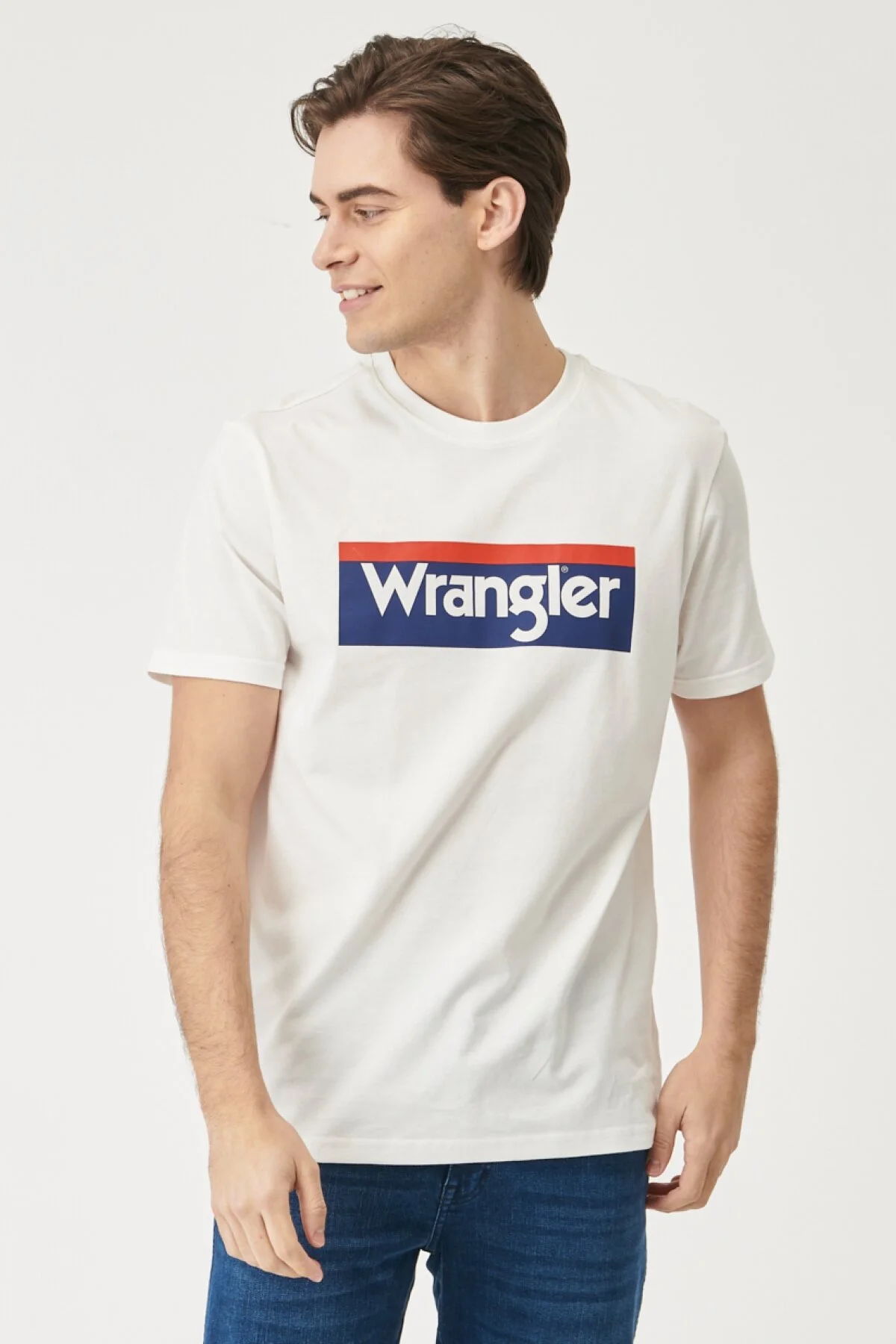 Wrangler Minimalist Erkek T-Shirt - Kısa Kol - Regular Fit - Günlük Main image