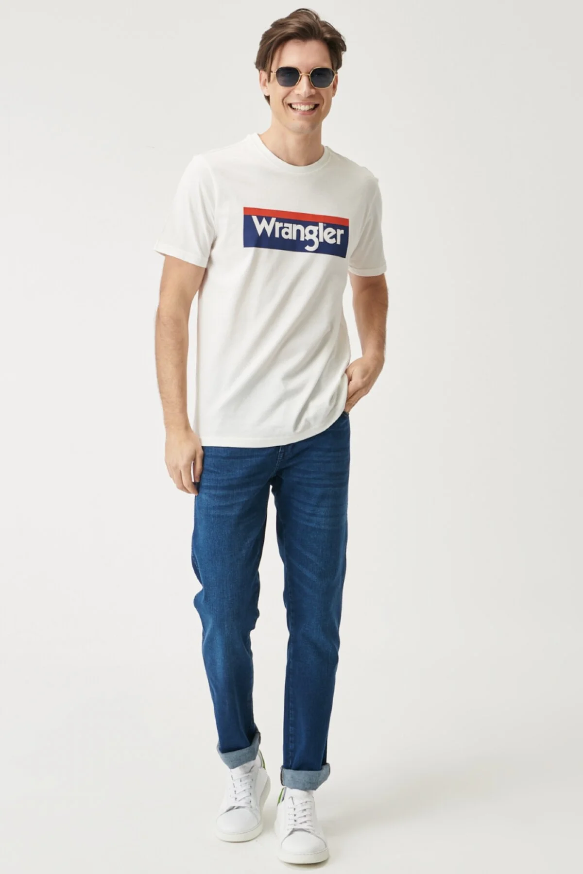Wrangler Minimalist Erkek T-Shirt - Kısa Kol - Regular Fit - Günlük Secondary image