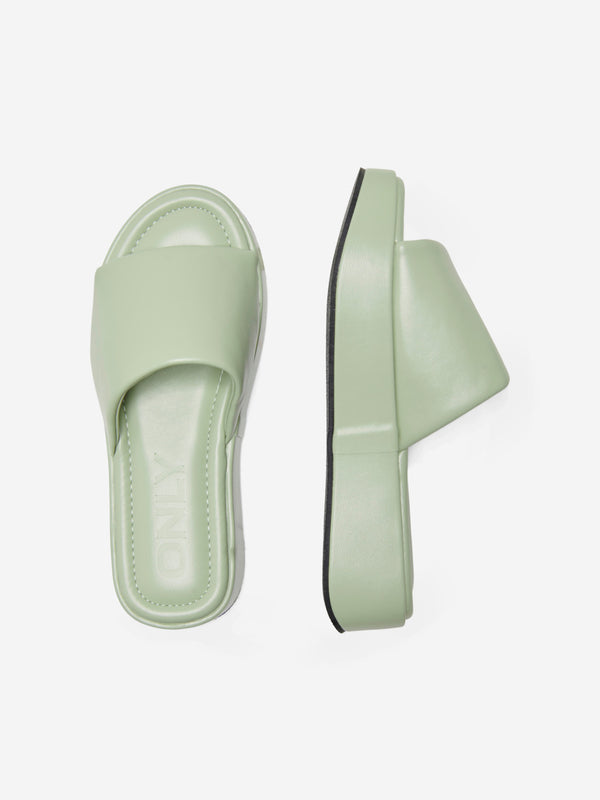 Only Minimalist Platform Terlik - Günlük, Rahat, Şık Kadın Ayakkabısı