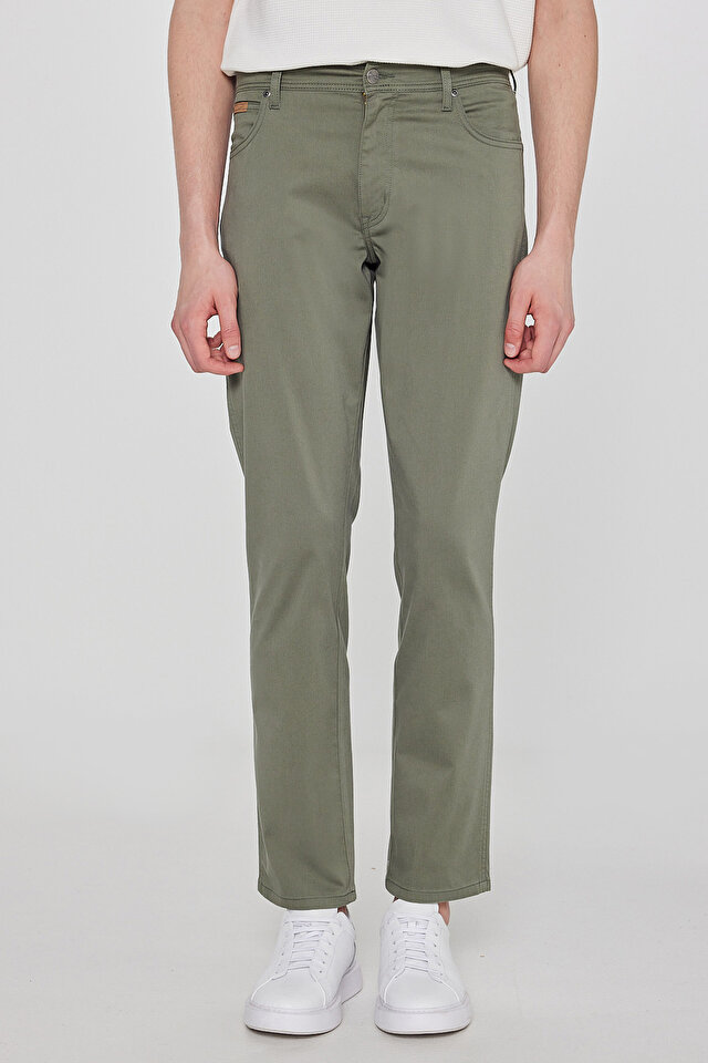 Texas Slim Fit Dar Kesim Normal Bel Siyah Esnek Pantolon Secondary image