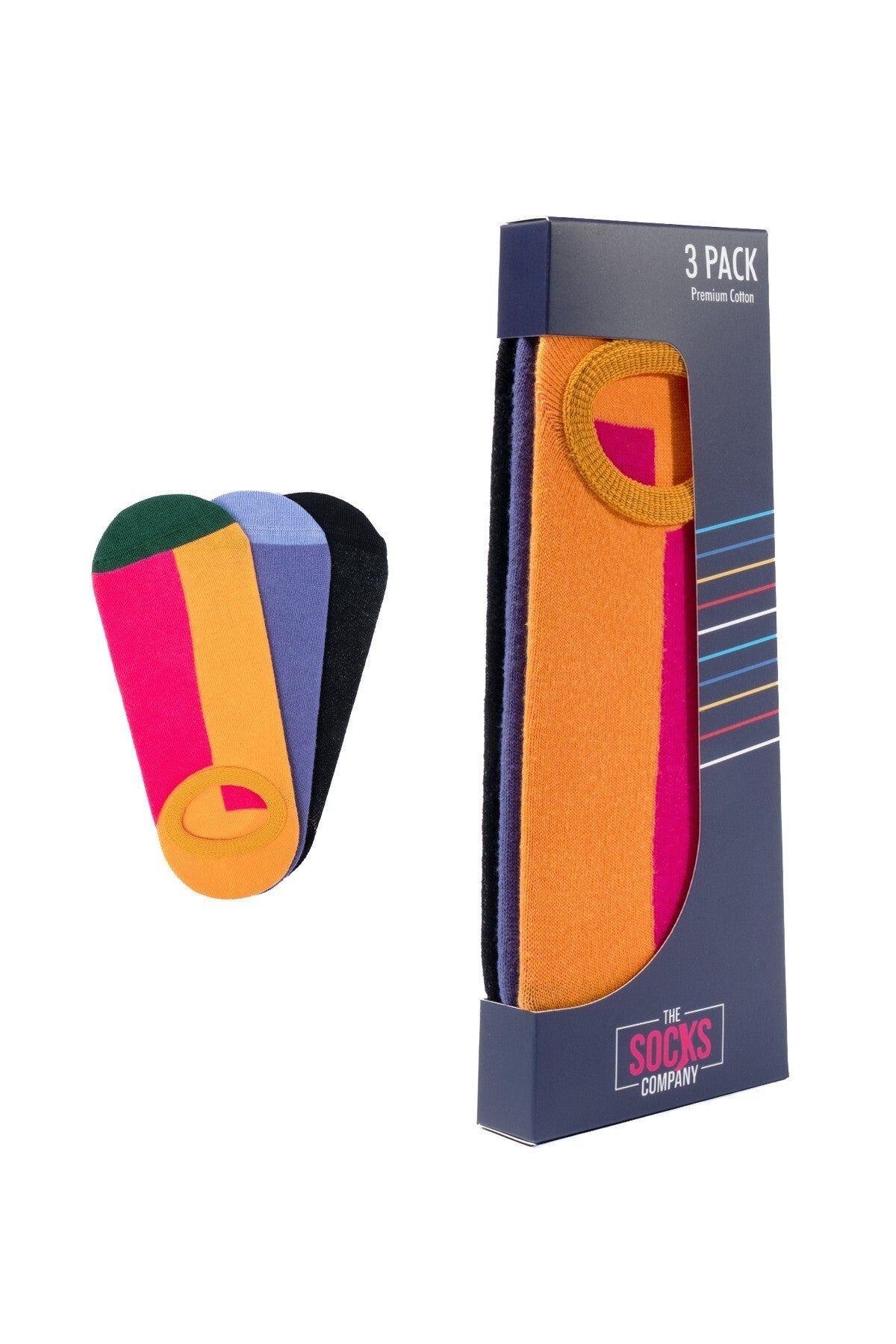 The Socks Company Kadın 3'Lü Çorap 23SDCR161P Secondary image