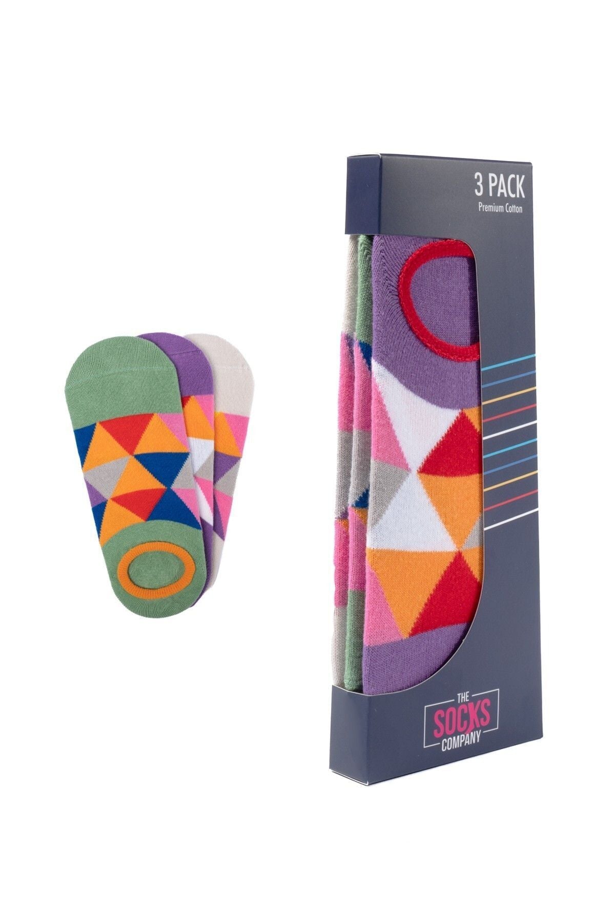 The Socks Company Kadın 3'Lü Çorap 23SDCR164P Secondary image