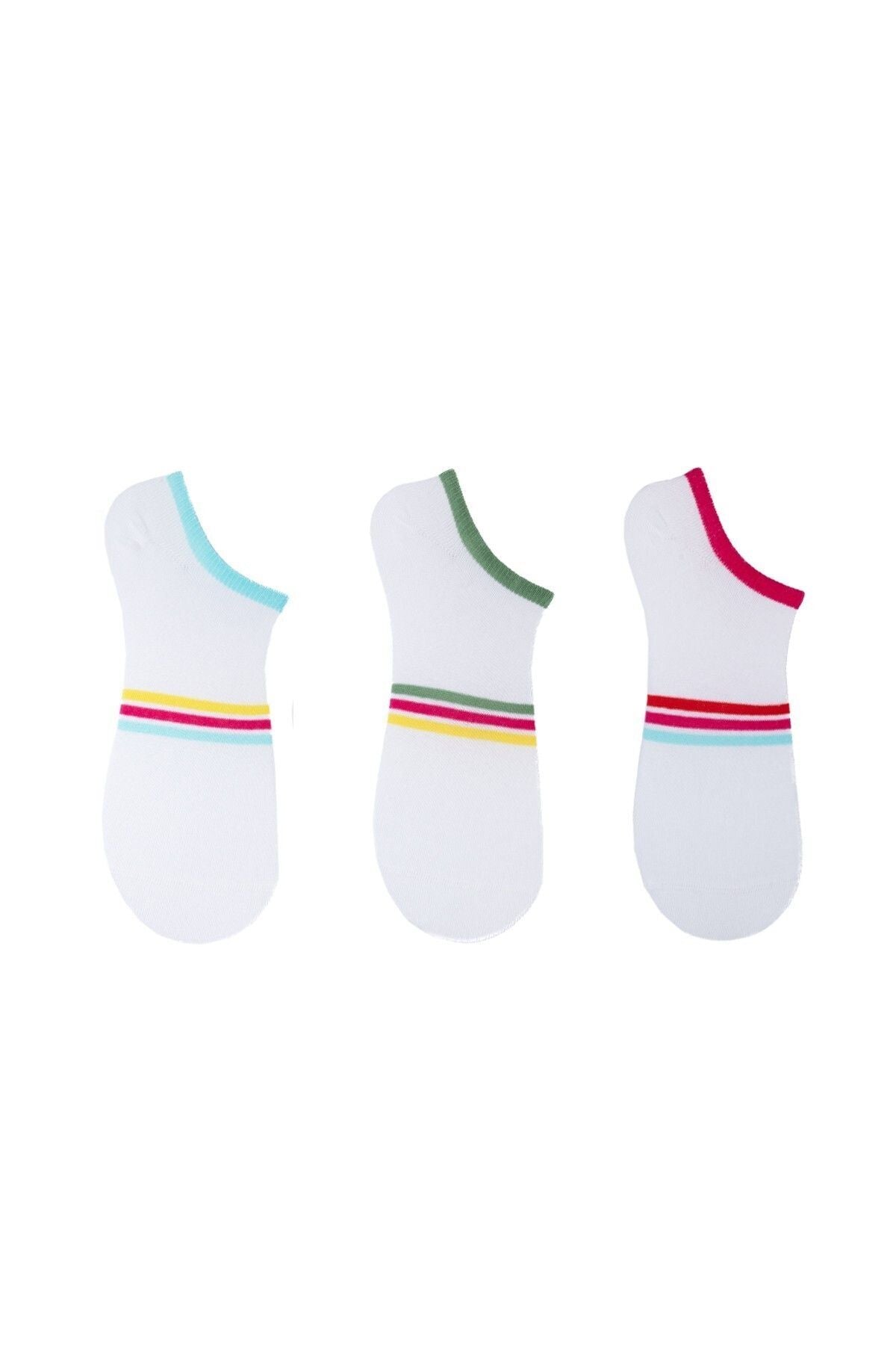 The Socks Company Kadın 3'Lü Çorap 23SDCR170P Secondary image