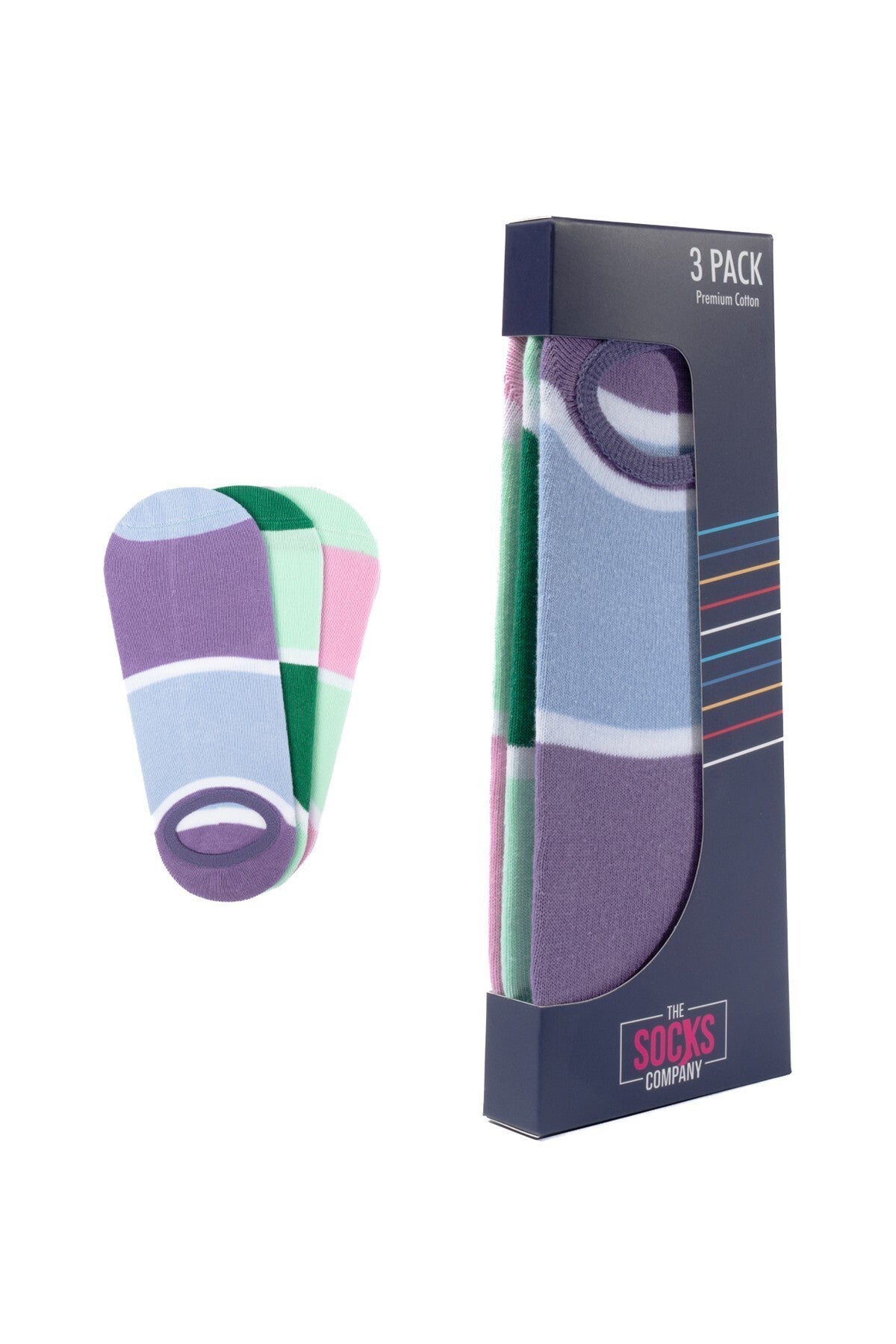 The Socks Company Kadın Çorap 3'lü Paket - Minimalist, Rahat & Şık Main image