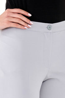 Tolga Saraçoğlu Minimalist Crop Pantolon - Yüksek Bel Dar Kesim