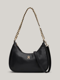 Tommy Hilfiger Kadın  Monogram Kalın Zincir Askılı Çanta AW0AW16438