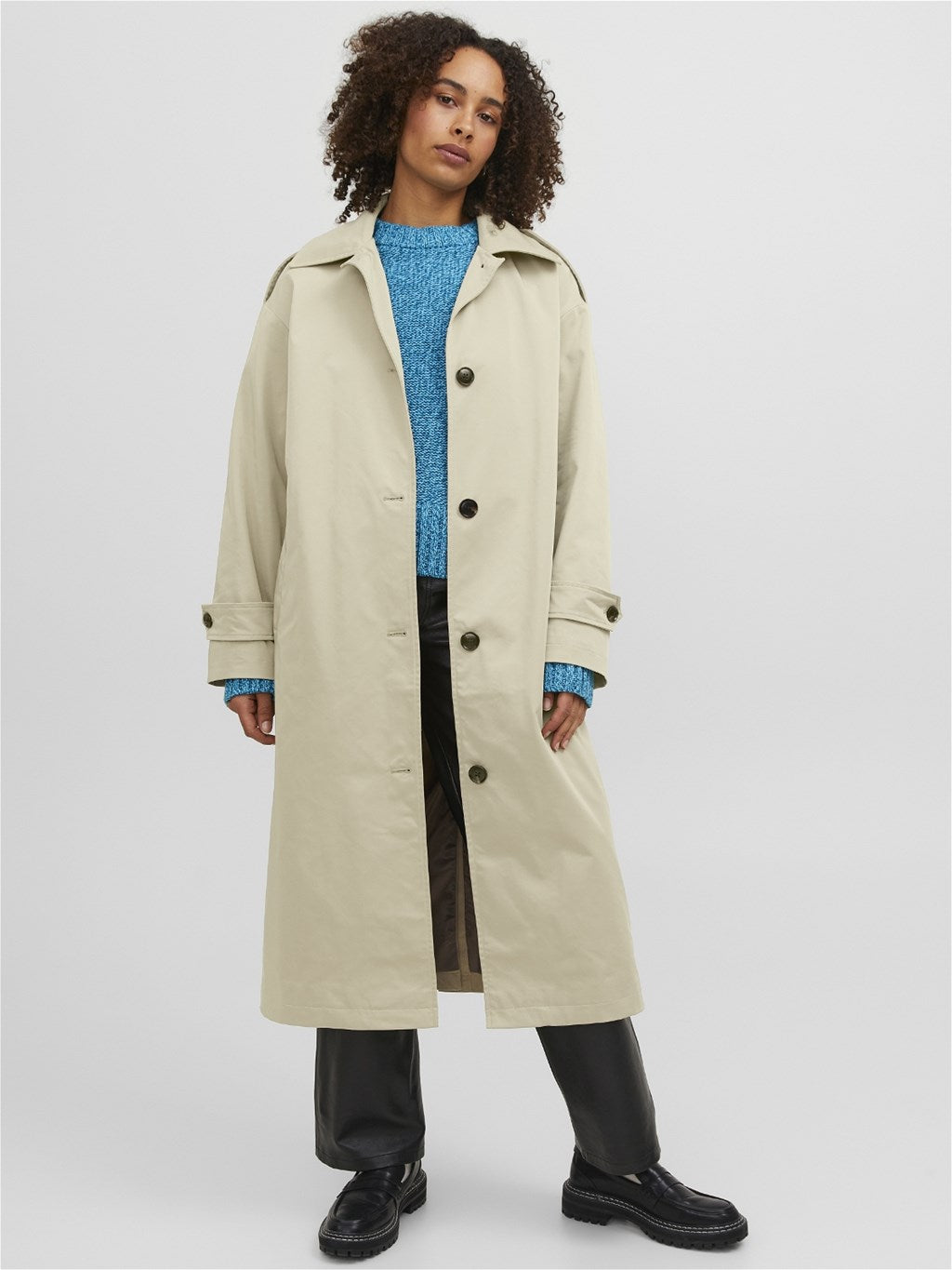 Jack&Jones JJXX Oversize Midi Trençkot - Günlük Şıklık Secondary image