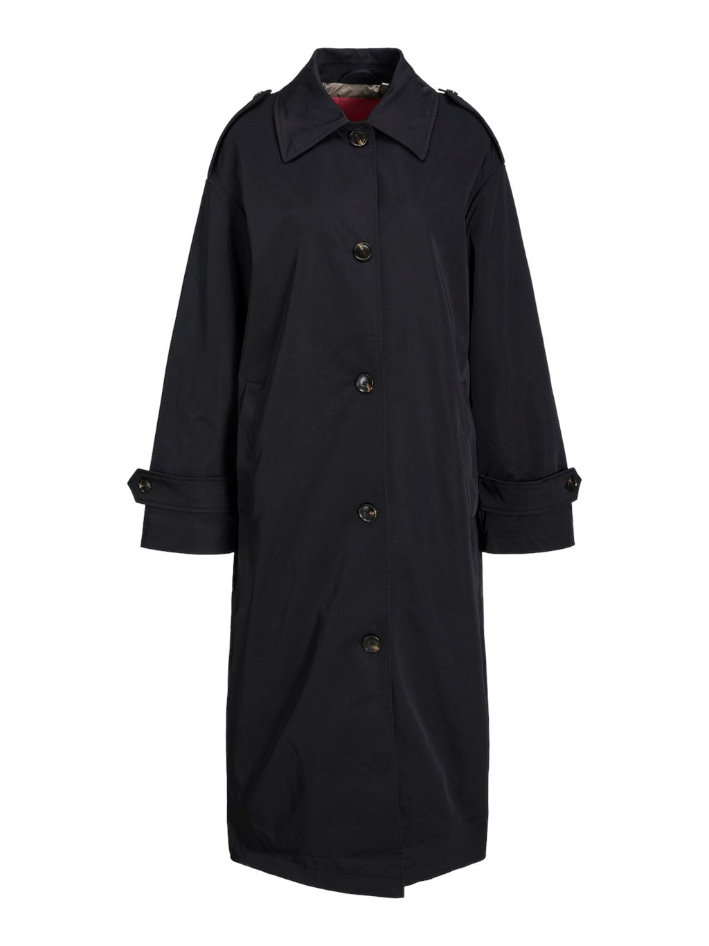 Jack&Jones JJXX Oversize Midi Trençkot - Günlük Şıklık