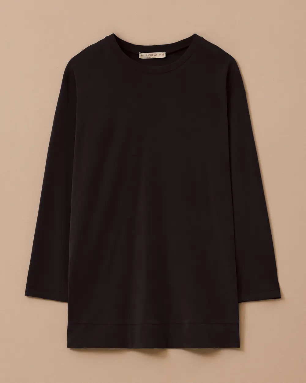 Gala-xi Oversize Uzun Kol Midi Tunik - Minimalist Günlük Stil