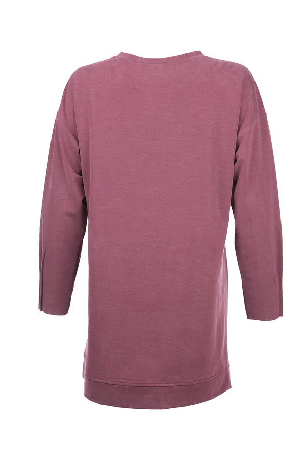 On Kadın Oversize Uzun Kol Midi Tunik - Rahat ve Şık