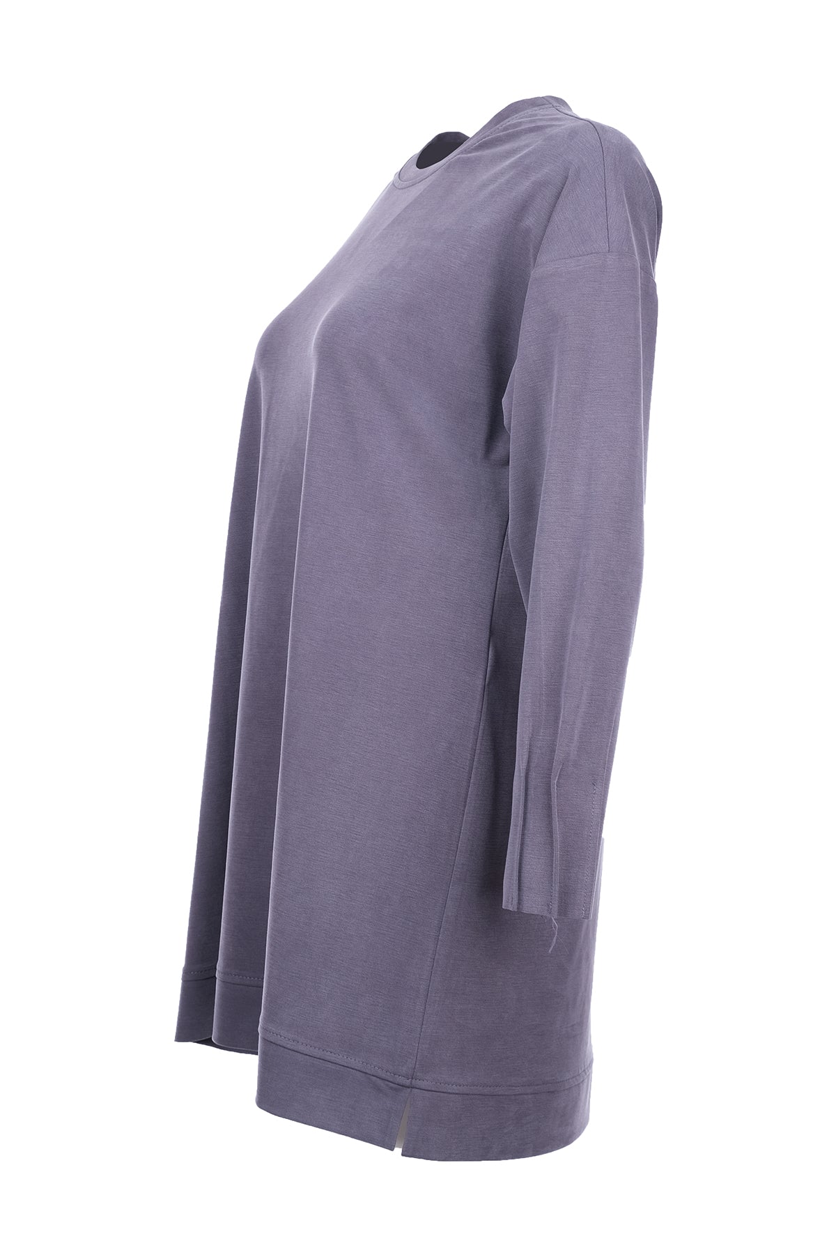 On Kadın Oversize Uzun Kol Midi Tunik - Rahat ve Şık