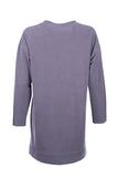 Ten Women's Oversize Long Sleeve Midi Tunic - Comfortable and Stylish