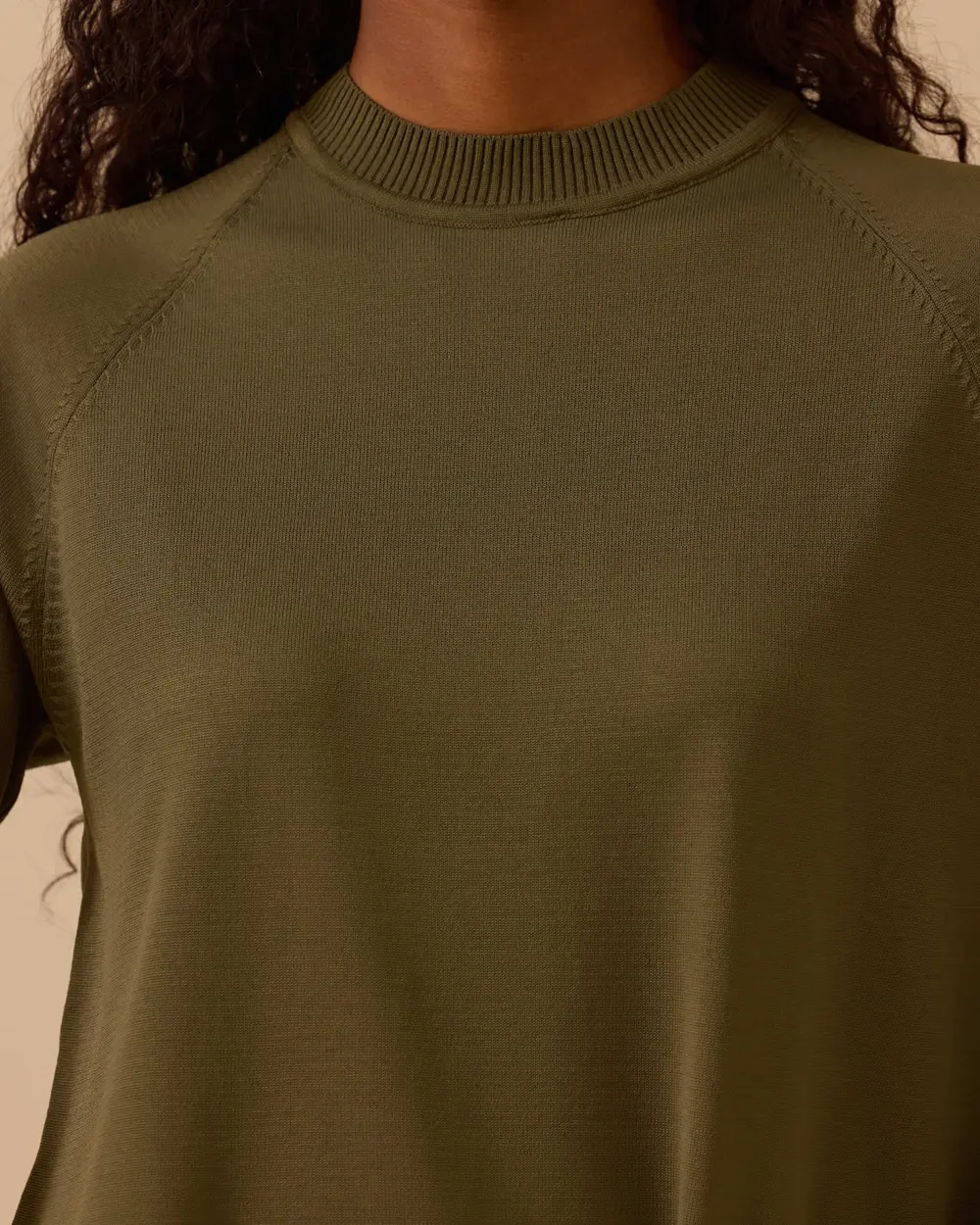 uzun kollu basic triko tunik Scl