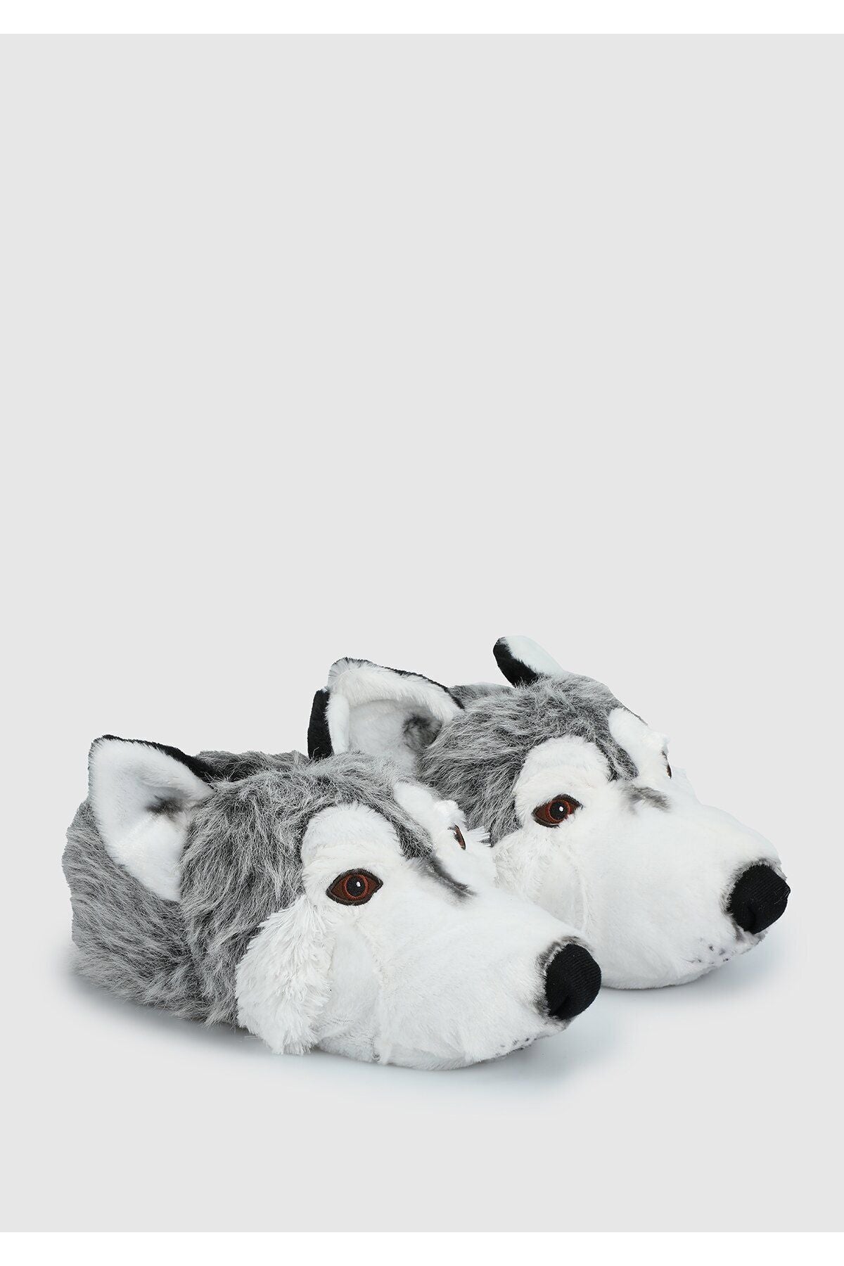 Twigy Erkek Peluş Husky Terlik - Sıcak & Rahat Main image