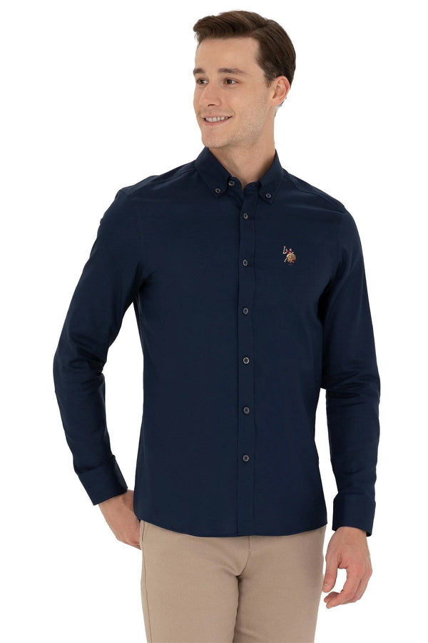 U.S. Polo Assn. Minimalist Erkek Uzun Kol Gömlek - Günlük & İş