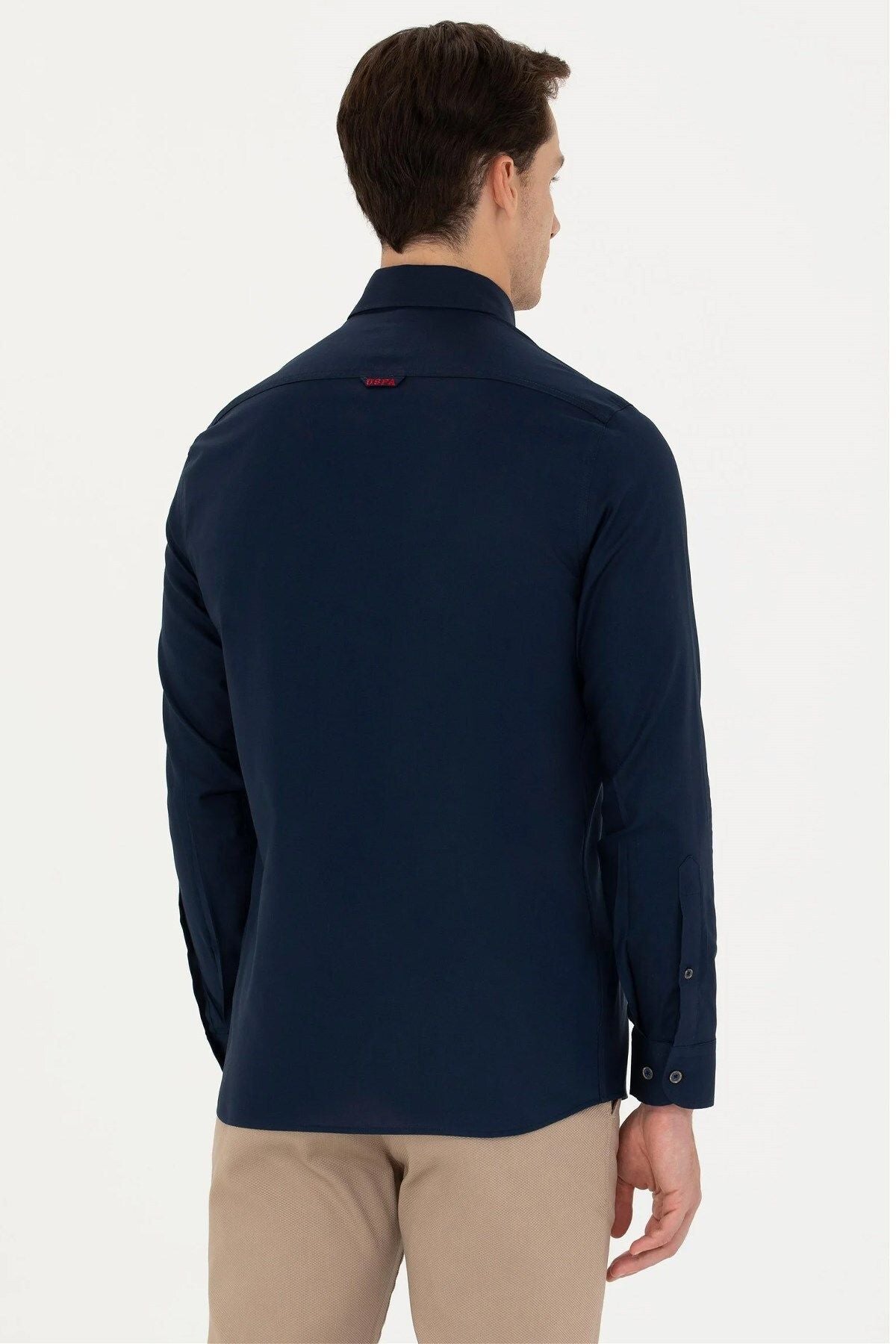 U.S. Polo Assn. Minimalist Erkek Uzun Kol Gömlek - Günlük & İş