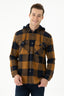 U.S. Polo Assn. Erkek Oversize Flanel Gömlek - Kaban Yaka - Uzun Kol